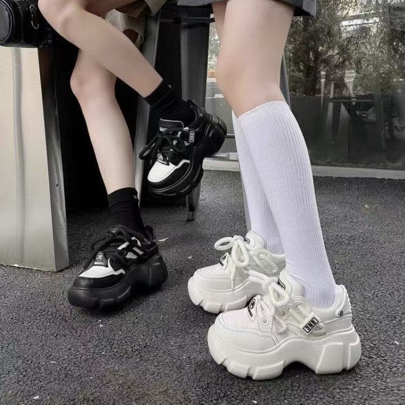 Damen Plateausneaker Modern Stylisch Sneaker