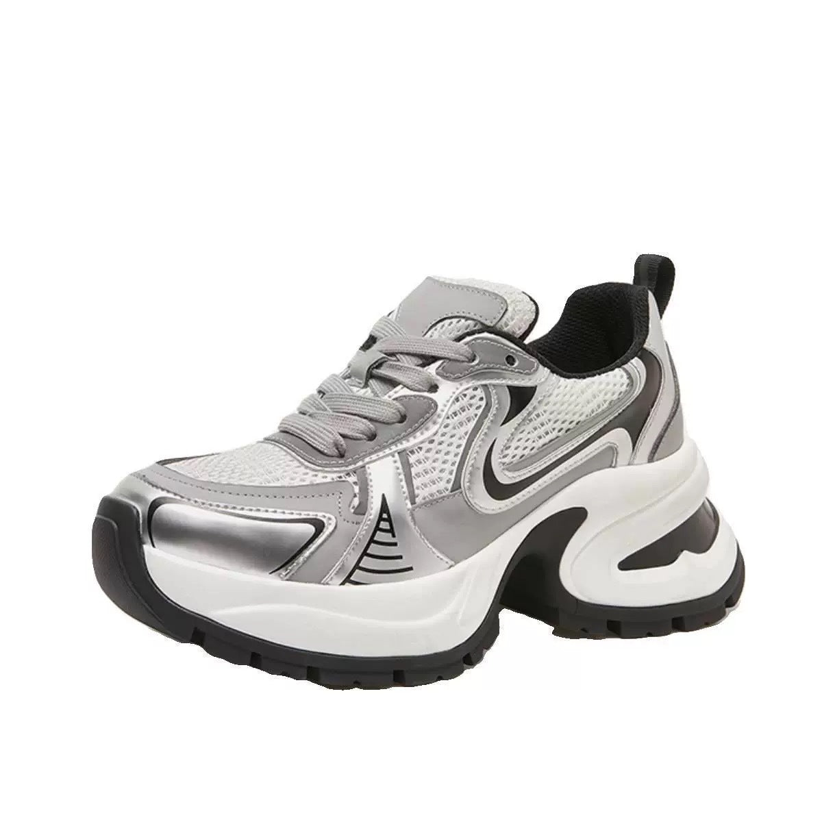 Damen Sneaker Atmungsaktives Mesh Weichlaeufer