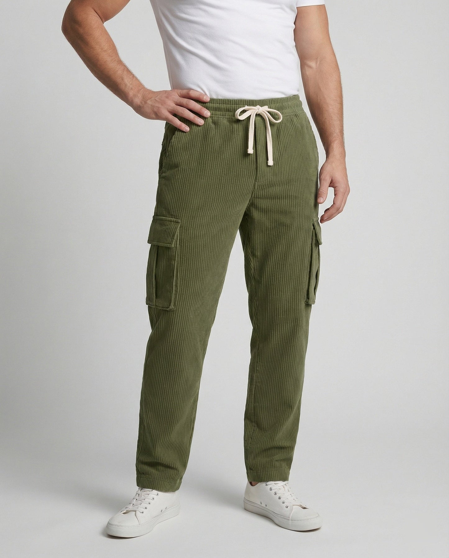Herren Cargo-Hose Elastisch Stretch Bequem
