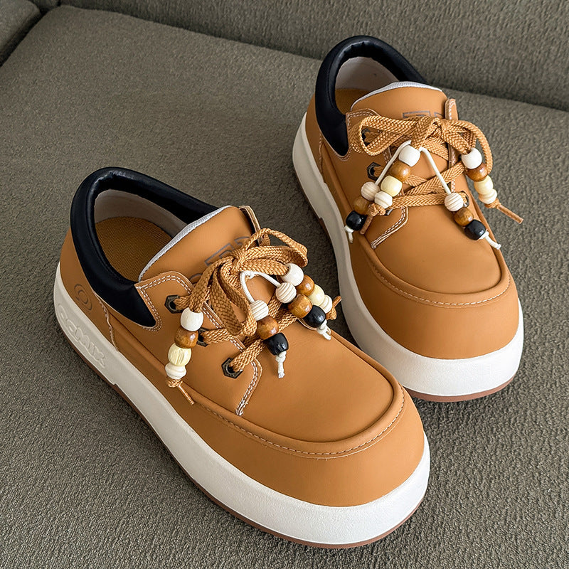 Damen Sneaker Modisch Ornamente Schnürsenkel