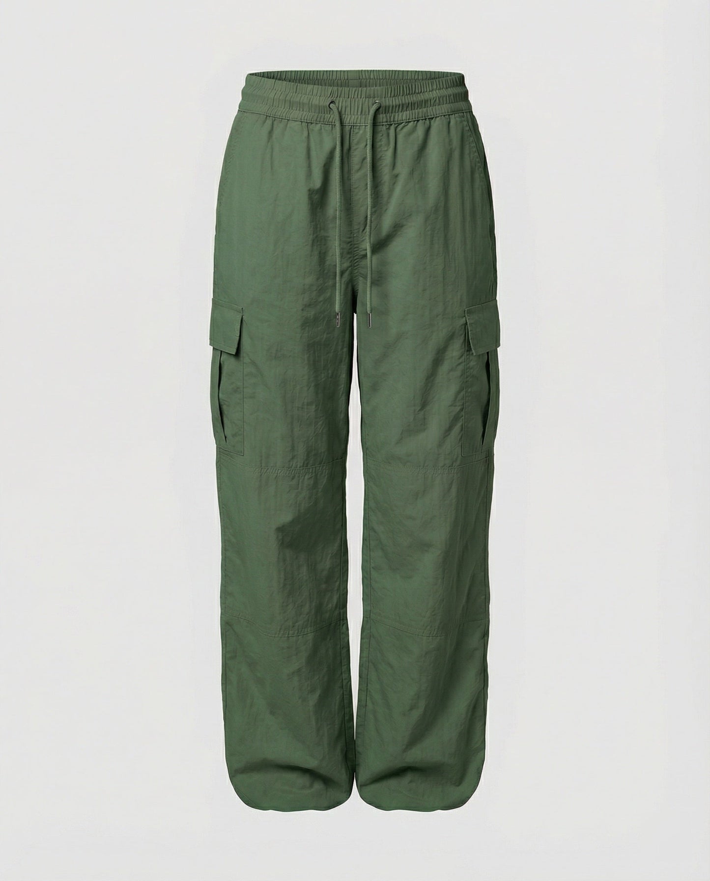 Damen Hochgeschnittene Cargohose Elastisch Bequem