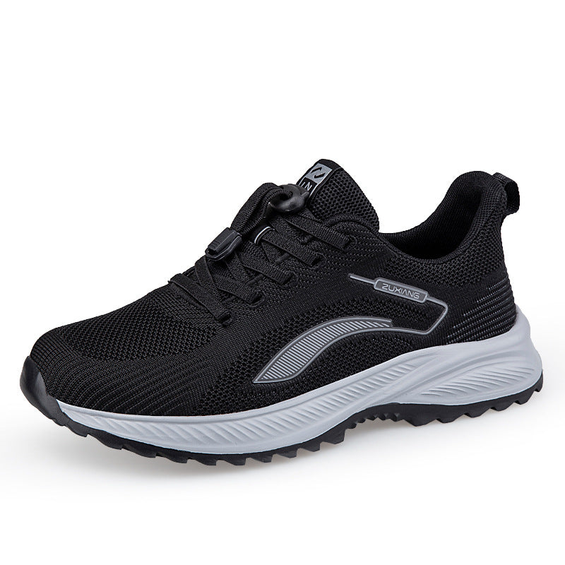 Damen Laufschuhe Atmungsaktives Mesh Komfortabel Schnellschnürsystem
