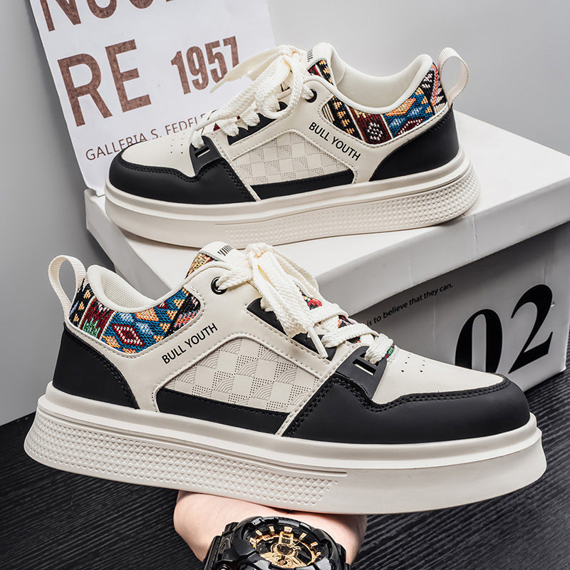 Damen Sneaker Ethno Design Gepolstert Bequem