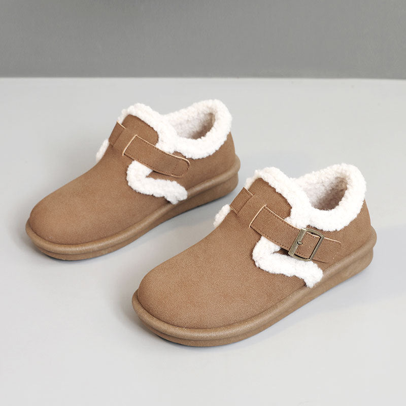 Damen Hausschuhe Warm Fleece Plüsch Verstellbar