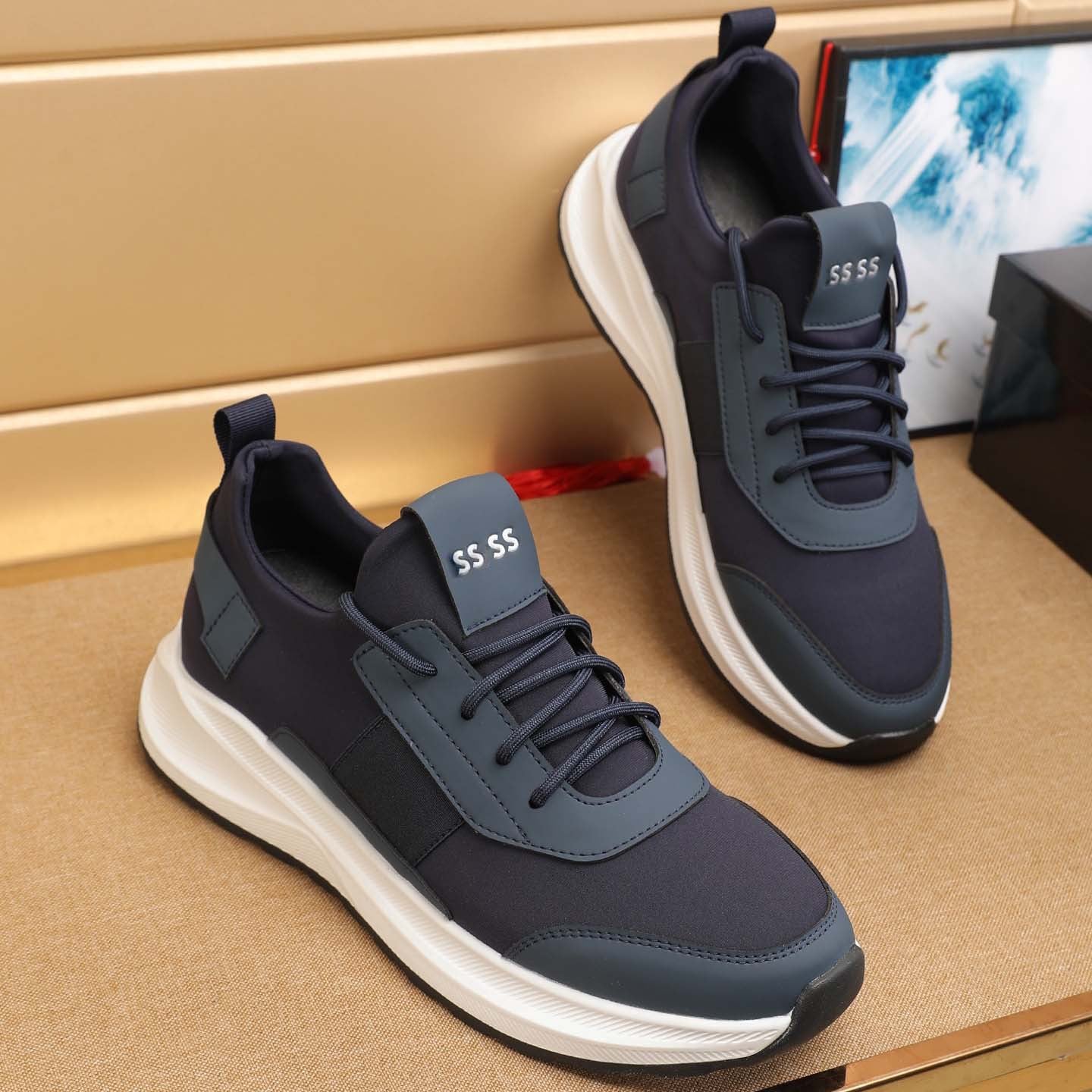Damen Laufschuhe Atmungsaktives Mesh Dämpfungssystem