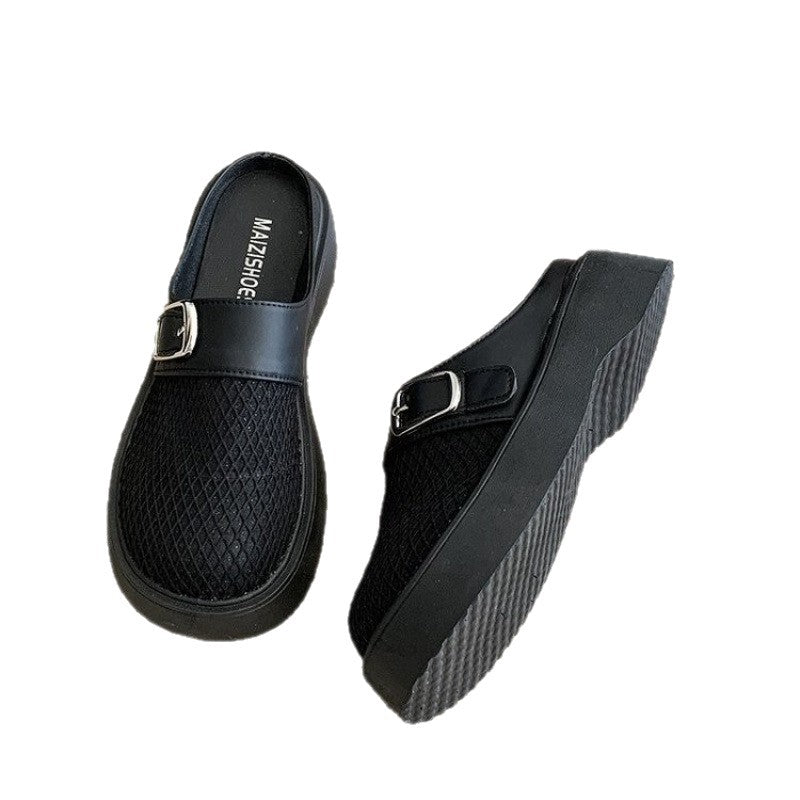 Damen Clogs Schnallen Design Sommer