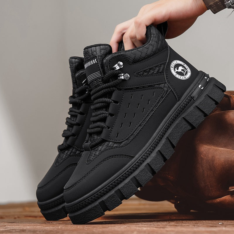 Damen High- Sneaker Sportlich Rutschfeste Sohle