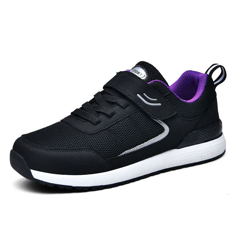 Damen Sneaker Atmungsaktives Mesh Klettverschluss