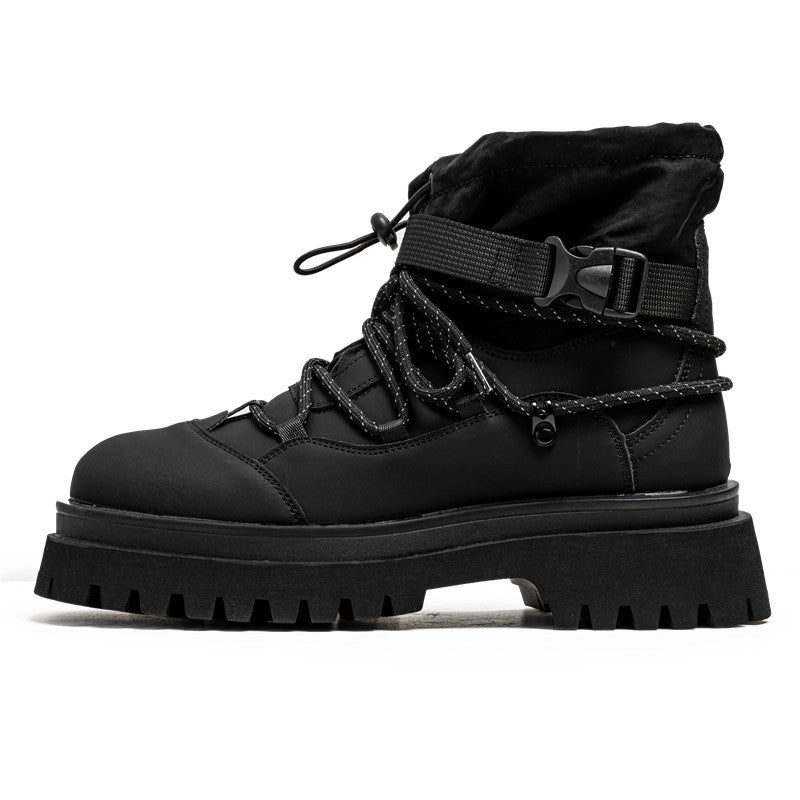 Damen Winterstiefel Strapazierfähig Warm Klettverschluss