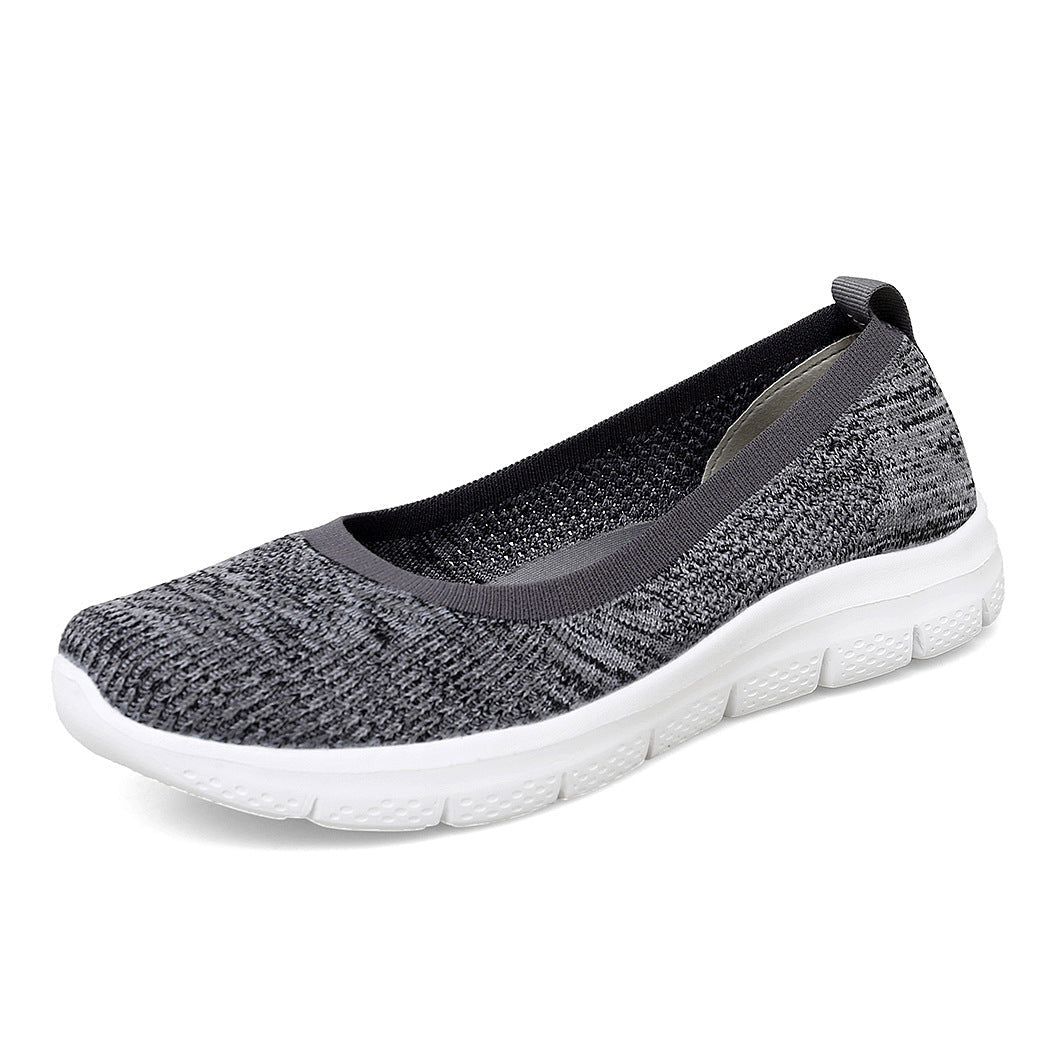 Damen Strickslipper Warm Bequem für Alltag