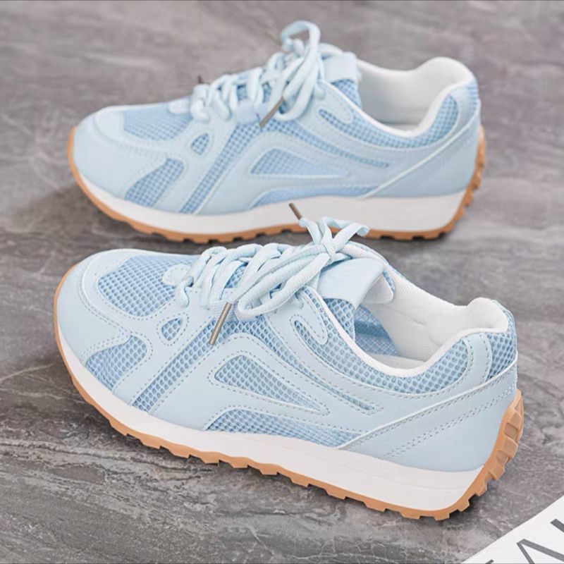 Damen Laufschuhe Atmungsaktives Mesh Rutschfeste Sohle Sportlich