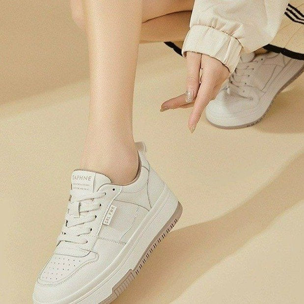 Damen High- Sneaker Atmungsaktives Leder