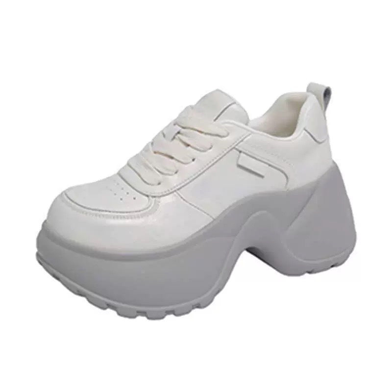 Damen Plattform Sneaker Chunky Sportlich