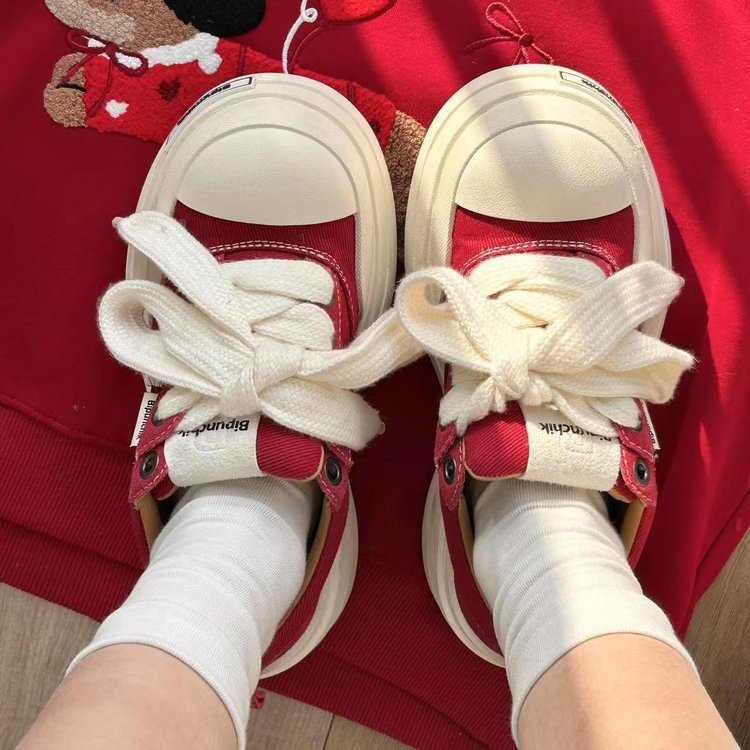 Damen Plateau Sneaker Hochzeitsschuhe Komfortabel