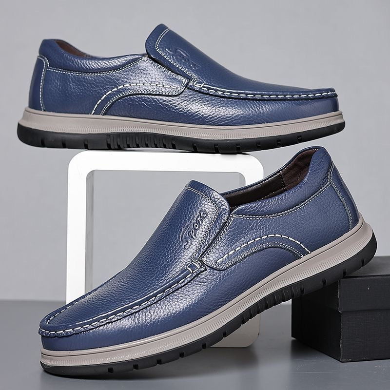 Herren Mokassins Slip-On Schuhe Rutschfest