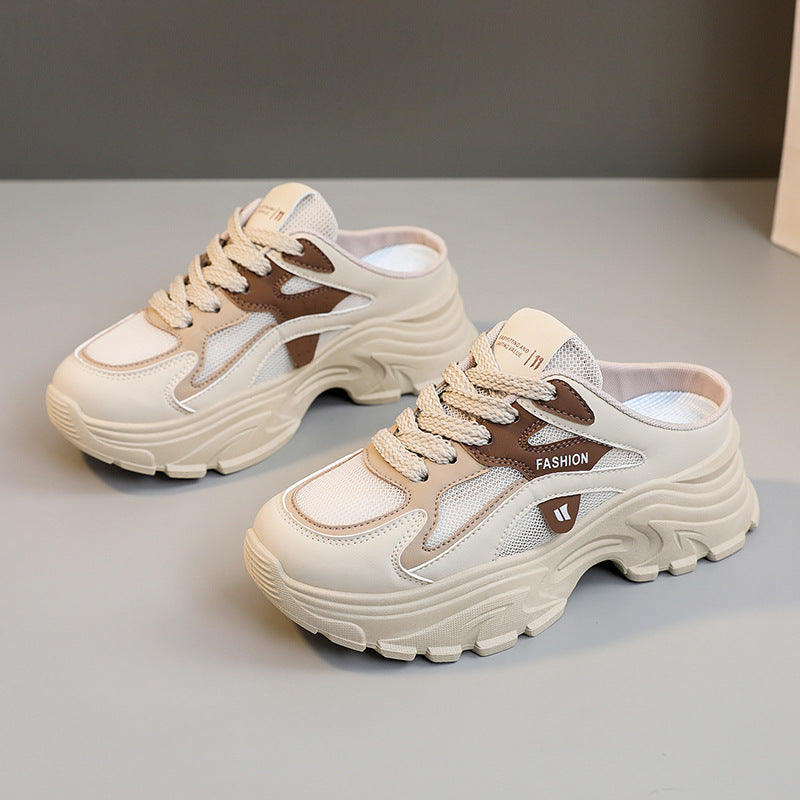 Damen Sneaker Chunky atmungsaktives Mesh Weichdämpfung