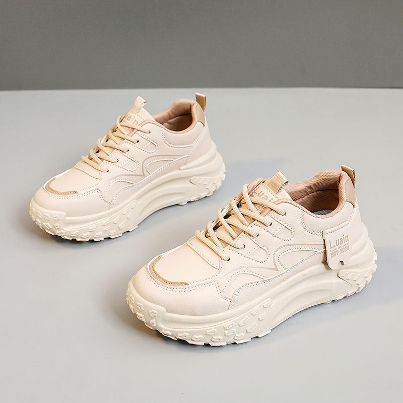 Damen Chunky Sneaker Bequem Rutschfest