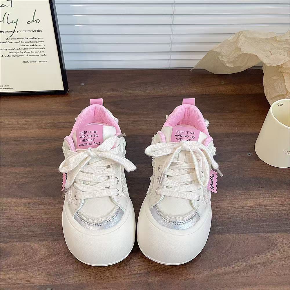 Damen Sneaker Atmungsaktives Mesh Weite Sohle Modern