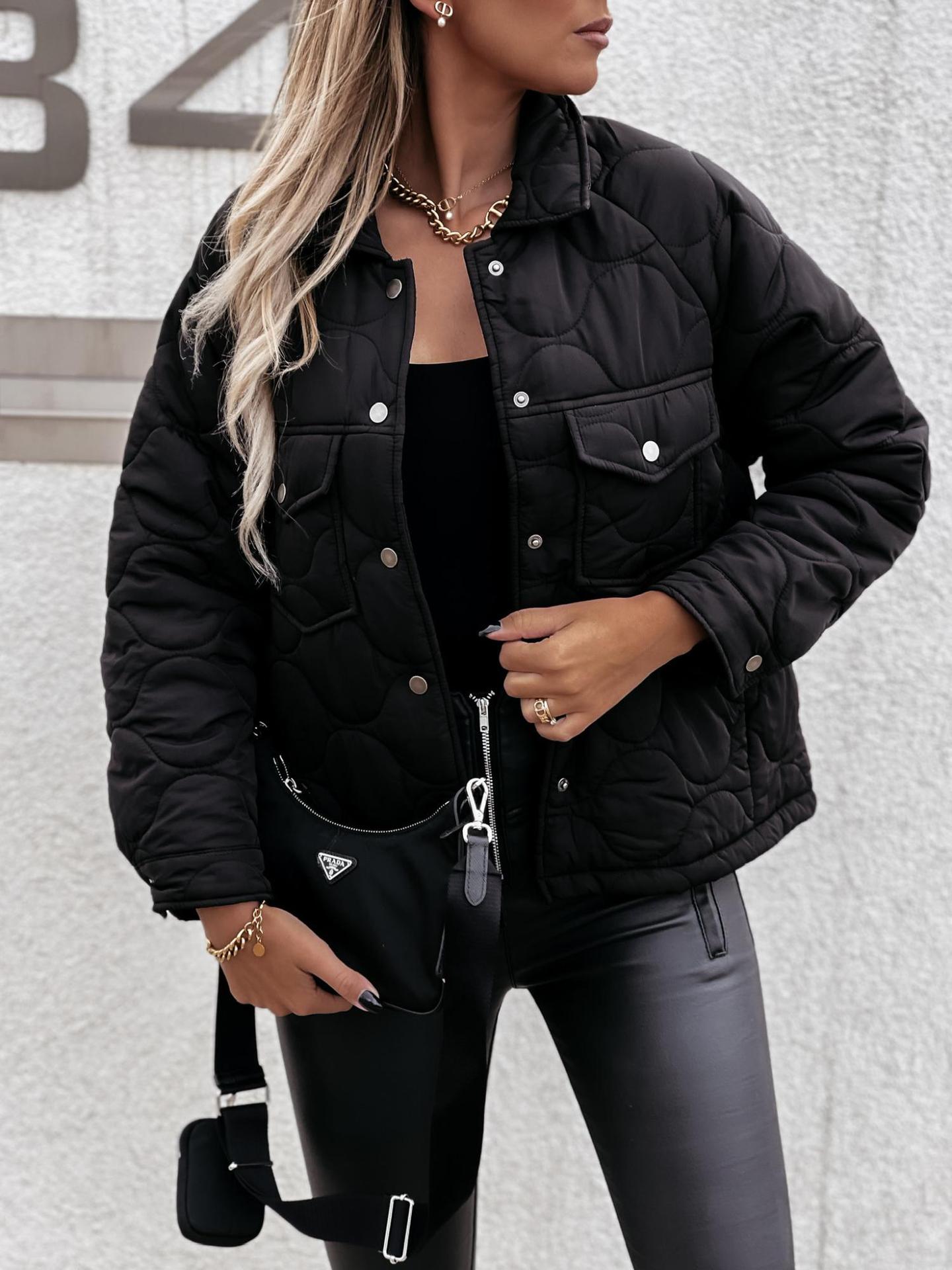 Damen Steppweste Modern Slim Fit Freizeitjacke
