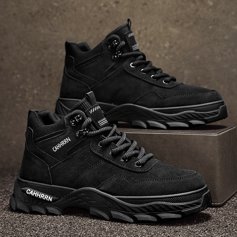 Herren Wanderschuhe Robust Atmungsaktiv Rutschfest