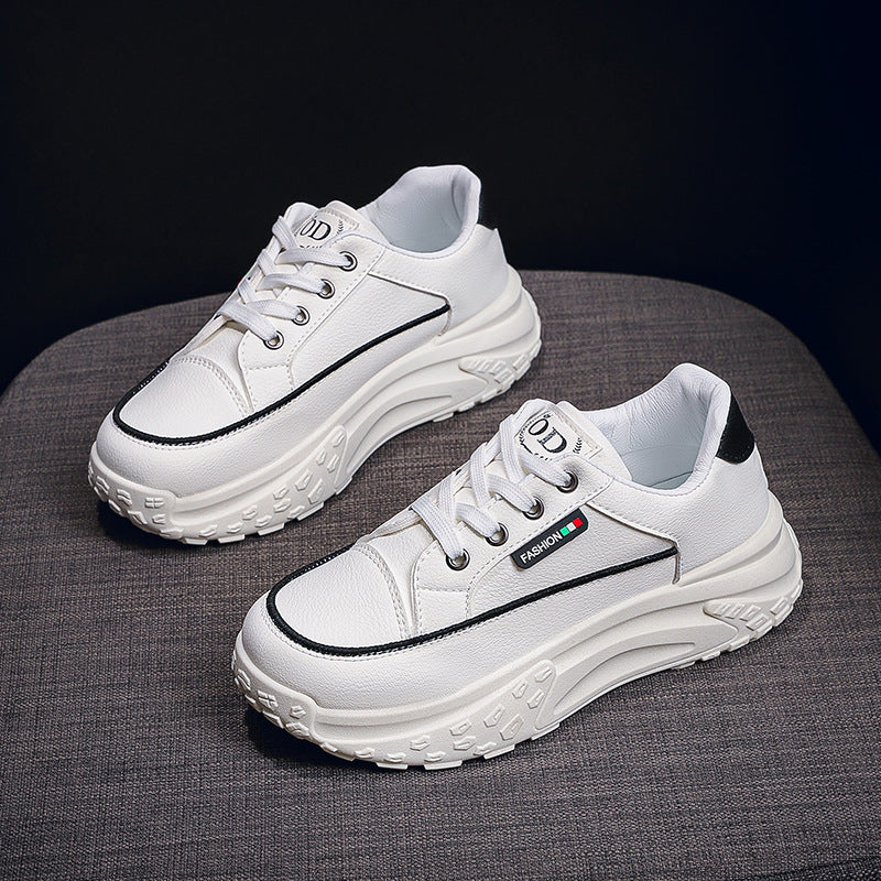 Damen Sneaker Chunky Komfortabel Dämpfung Bequem