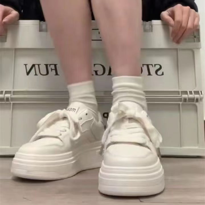 Damen Plateau Sneaker Gepolstert