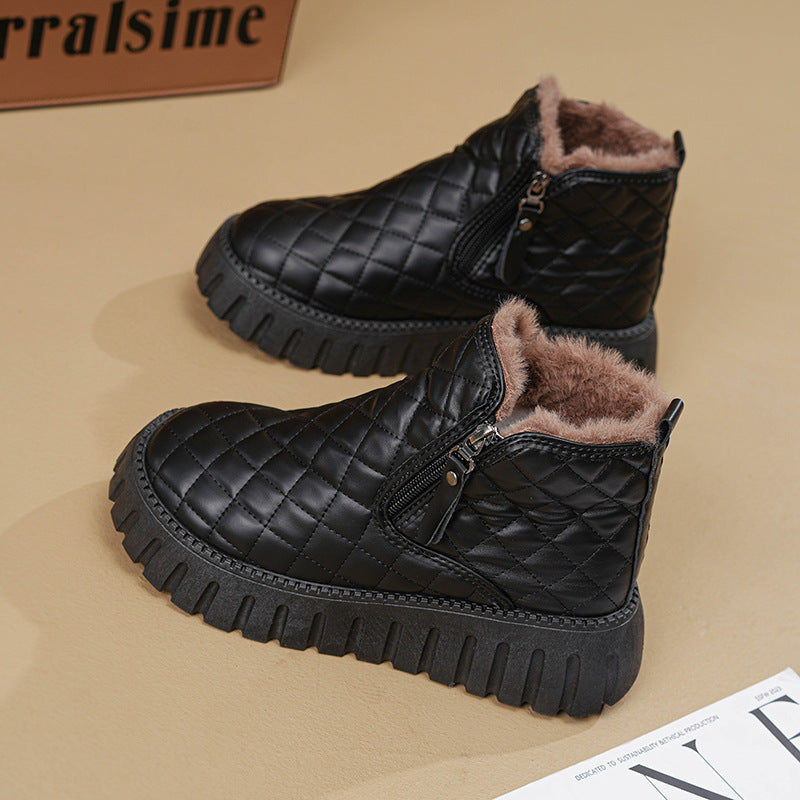 Damen Winterstiefel Isoliert Warm