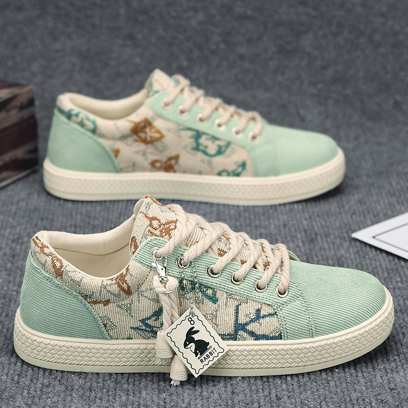 Damen Sneaker Lässig Einzigartiges Druckdesign