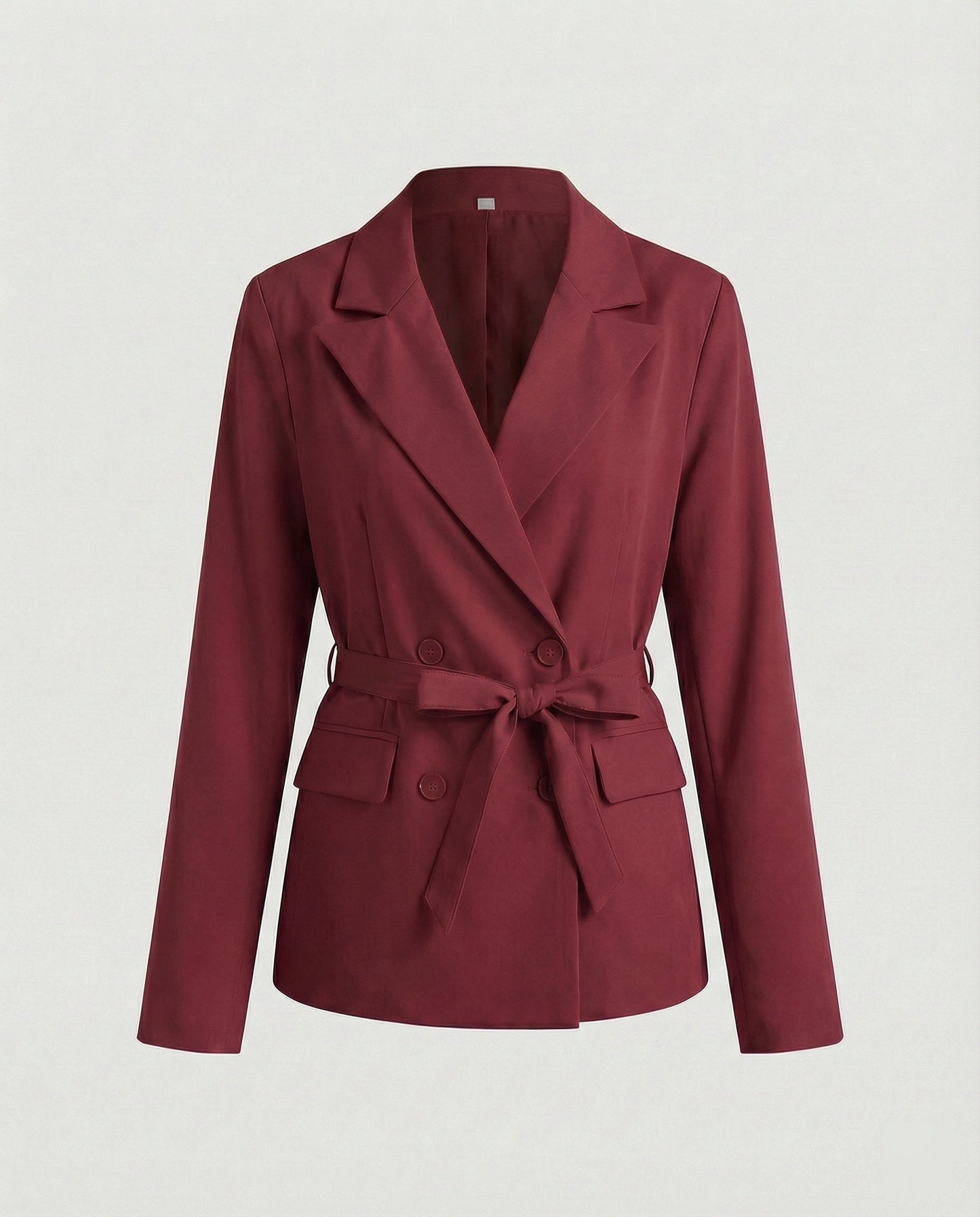 Damen Blazerjacke Slim Fit mit Gürtel