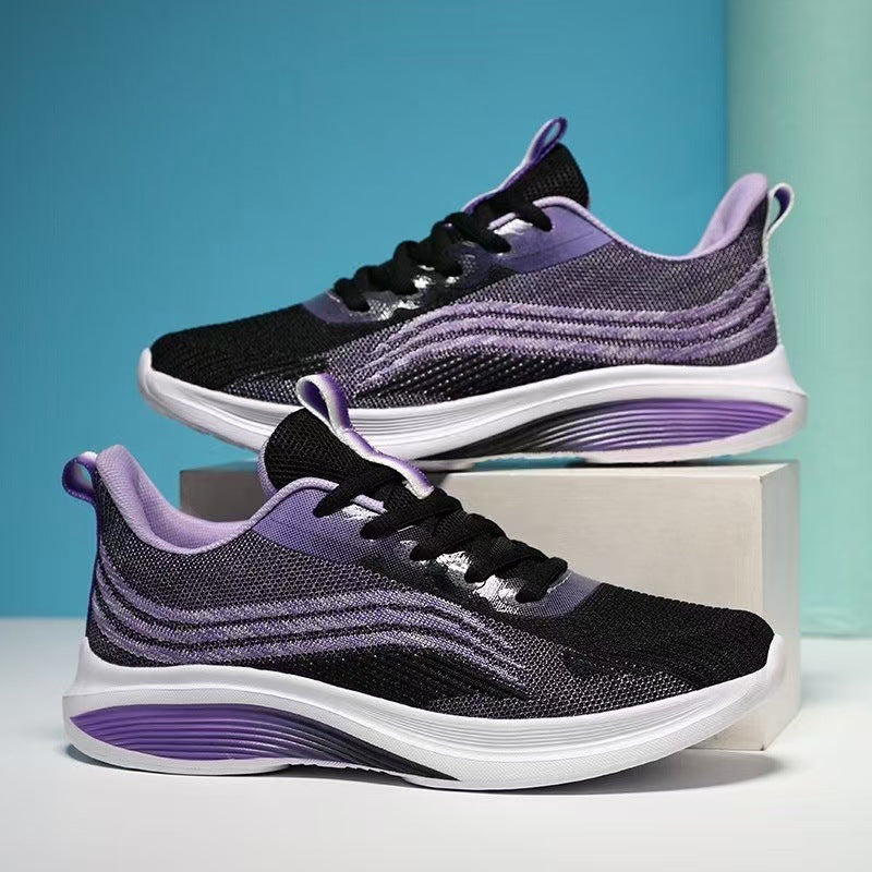 Damen Sneaker Leicht Atmungsaktives Mesh Fitnessschuhe