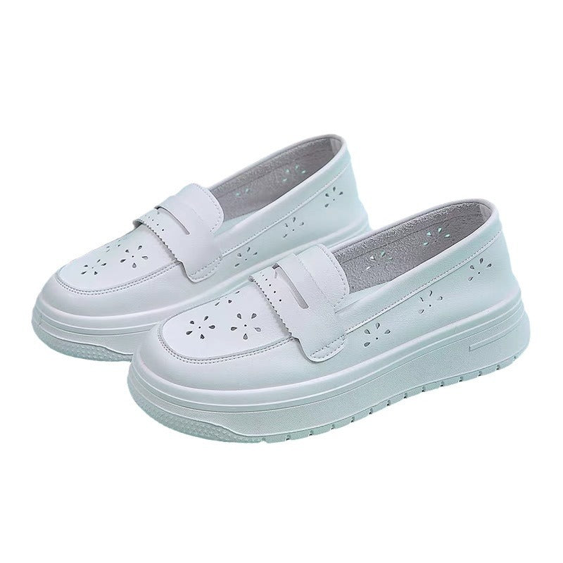 Damen Sneaker Slip-On atmungsaktives Mesh Komfort