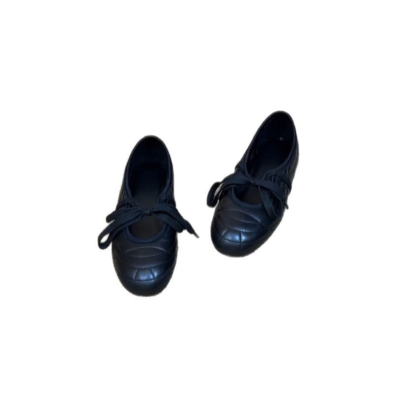 Damen Ballerinas Rüschendesign Komfortabel