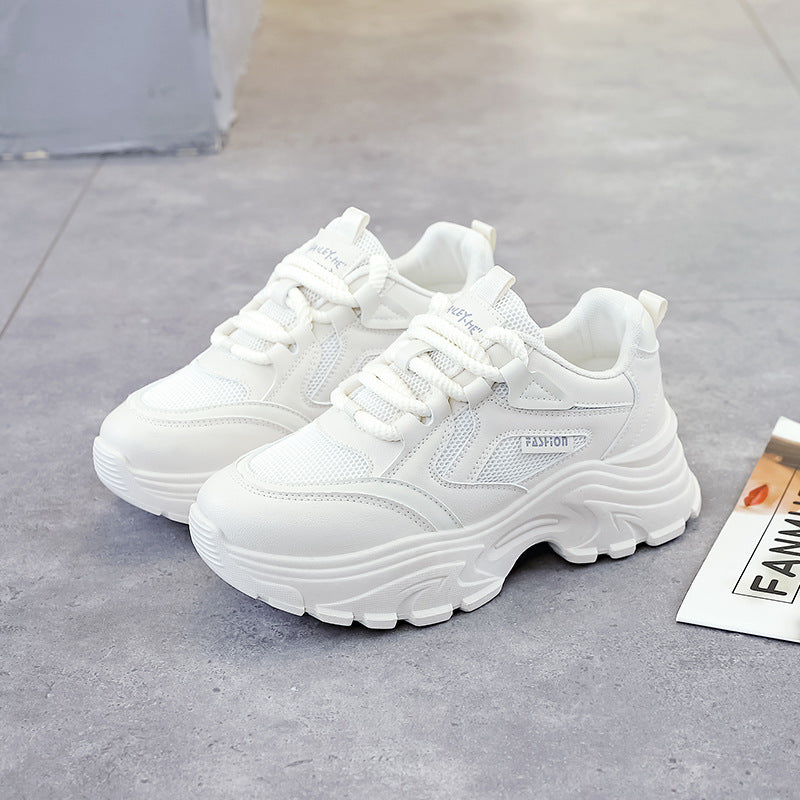Damen Sneaker Chunky Atmungsaktives Mesh Dämpfende Sohle