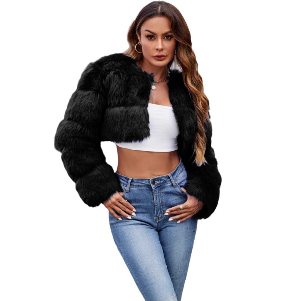 Damen Kurzpelzjacke Style