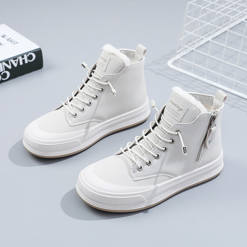 Damen Hochsneaker Warm Kuschelig