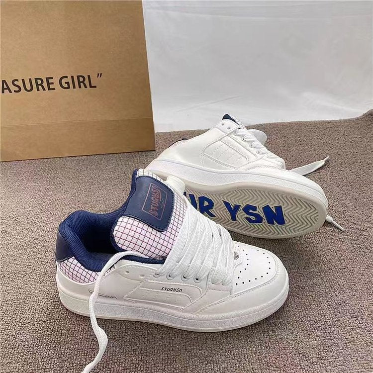 Damen Sneaker Atmungsaktives Obermaterial Schnürsystem