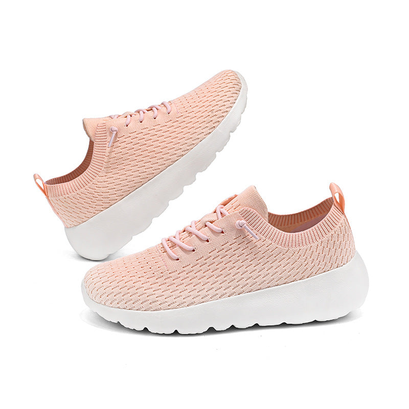 Damen Sneaker Atmungsaktives Netz Leicht Flexibel