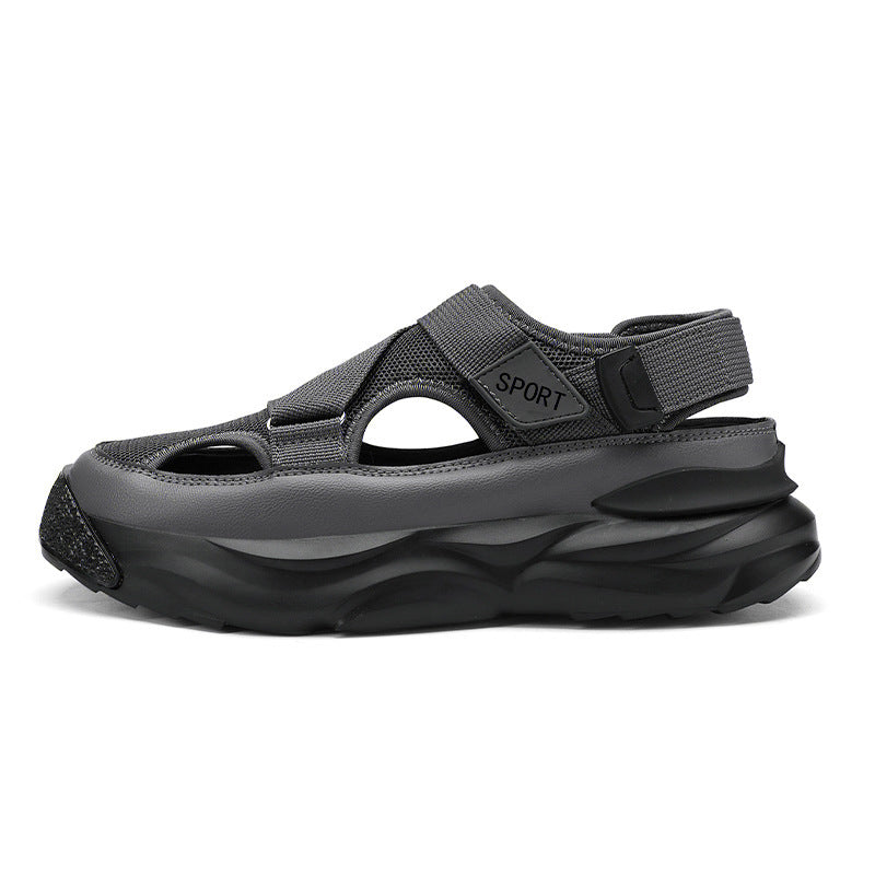 Damen Sport-Sandalen Rutschfest Klettverschluss