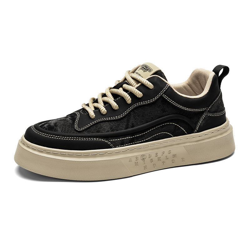 Damen Sneaker Leder Sportlich