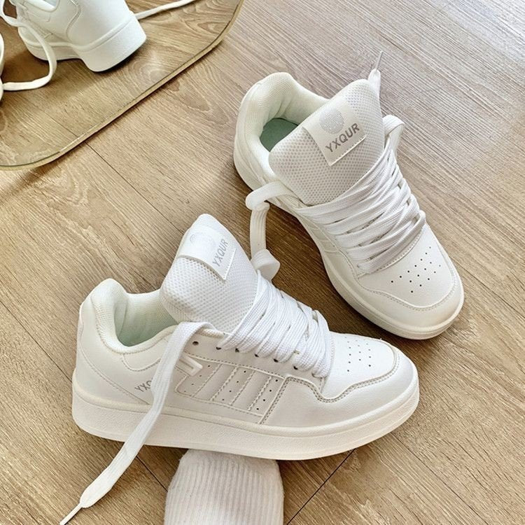 Damen Schnürschuhe Sneaker Sportlich Bequem