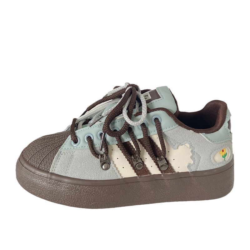 Damen Sportschuhe Schnürschuhe Bequem