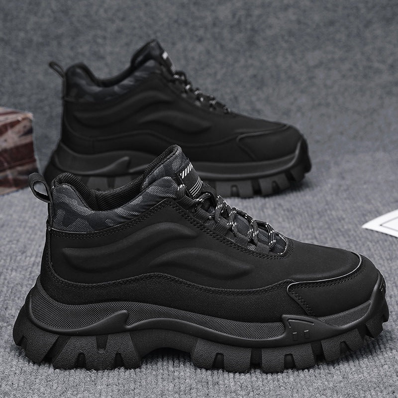 Damen Sneaker Sportlich Atmungsaktiv Rutschfest Hoch