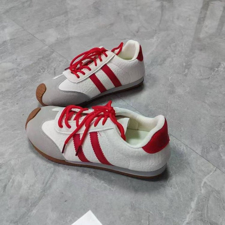 Damen Sneaker Wildleder Rutschfest