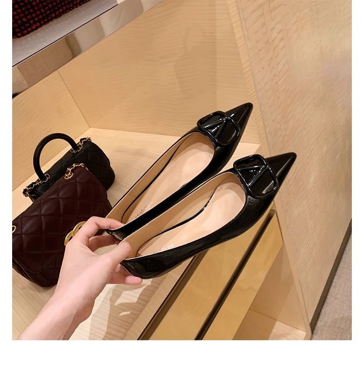 Damen Hochhackige Pumps Spitze Elegant mit Applikation