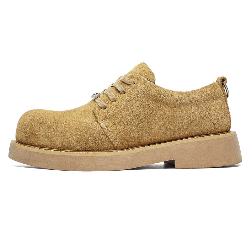 Damen Schnürschuhe Weiches Veloursleder Bequem