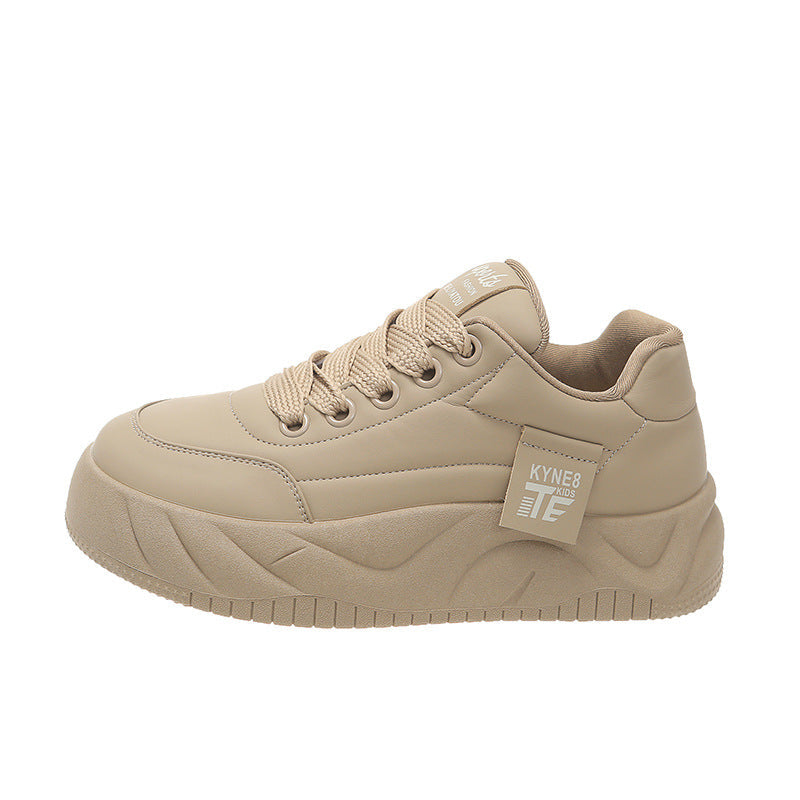 Damen Sneaker Bequem Dicke Sohle