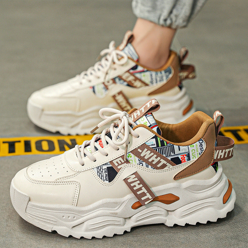 Damen Sneaker Modernes Grafikdesign Dämpfende Sohle