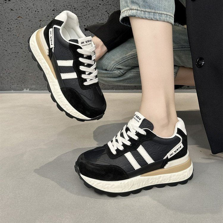Damen Sneaker Komfortabel Gepolstert