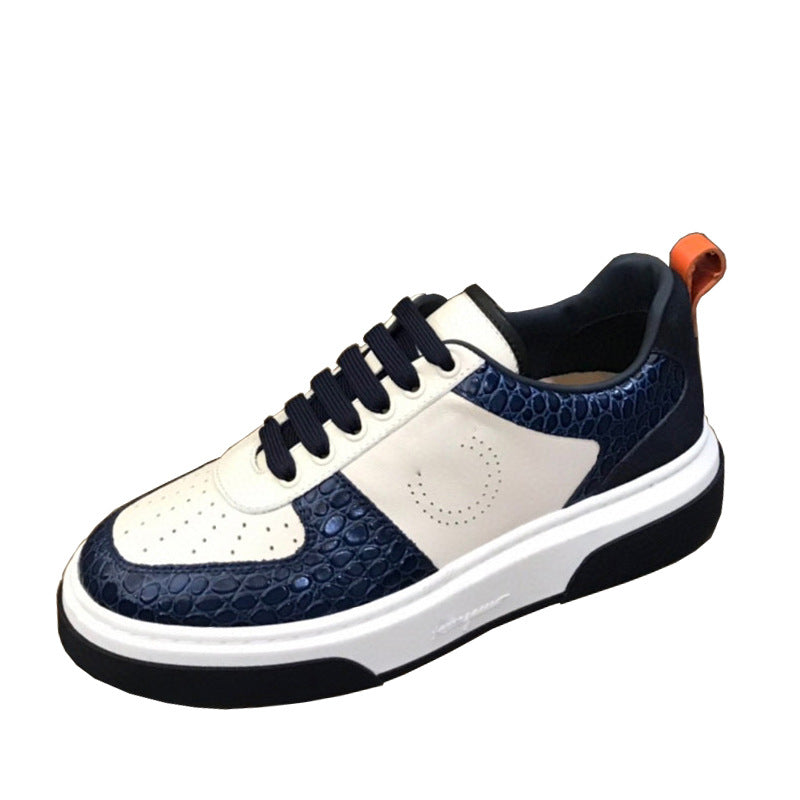 Damen Sneaker Schuppenmuster Komfortabel