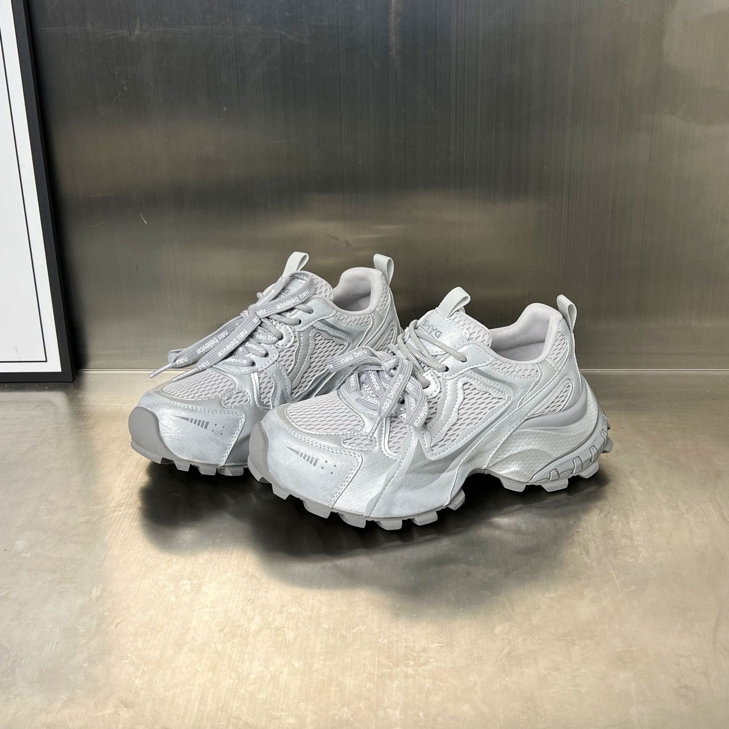 Damen Laufschuhe Atmungsaktives Mesh Griffig